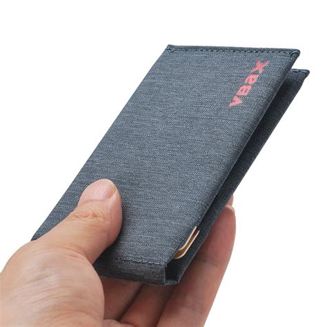 rfid slim credit card holder waterproof dark gray|secrid slim card holder.